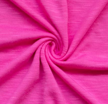 NYSARG Double Layer Thick Cotton Sofa Cover with Tassels-Hot Pink - Image 2