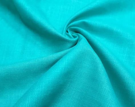 NYSARG Double Layer Thick Cotton Sofa Cover with Tassels-Teal - Image 2